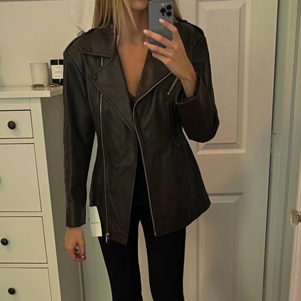 Anine Bing Raven Moto Jacket